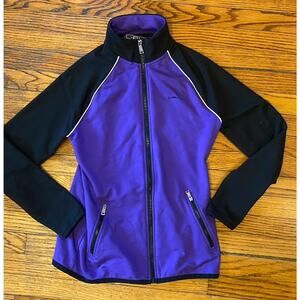 Polo Ralph Lauren Lauren Active Woman’s Small Track Jacket Purple Black